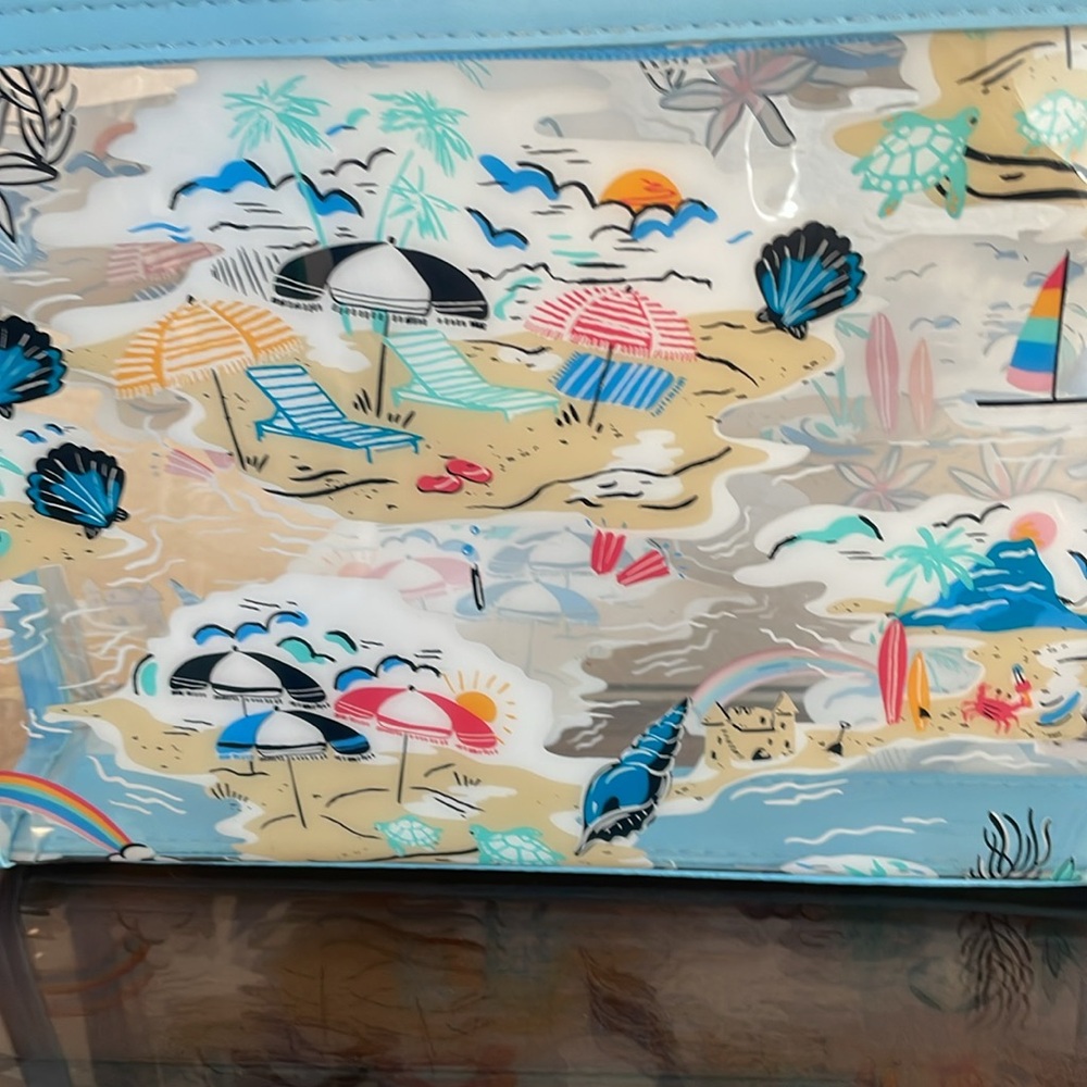 Vera Bradley Clear Beach Wristlet - Picture 8 of 8
